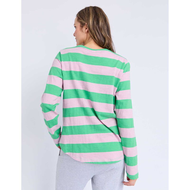 Elm Spritz Stripe L/S Tee image number 1